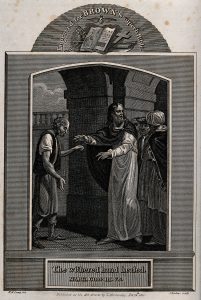 Jesus heals man with withered hand