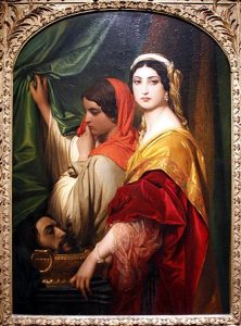 Herodias with daughter and John's head